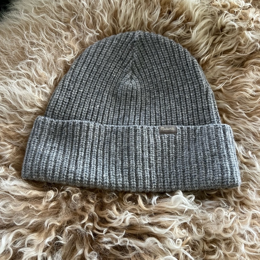 Madewell Wool Beanie Gray